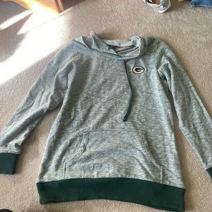 Women’s Green Bay Packers Cowl Neck Sweatshirt